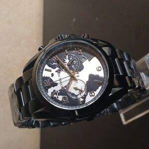 Michael Kors Black Chronograph Dial Watch